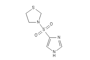 Image of 3-(1H-imidazol-4-ylsulfonyl)thiazolidine