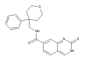 N-[(4-phenyltetrahydropyran-4-yl)methyl]-2-thioxo-3H-quinazoline-7-carboxamide