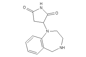 3-(2,3,4,5-tetrahydro-1,4-benzodiazepin-1-yl)pyrrolidine-2,5-quinone