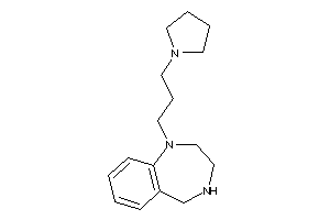 1-(3-pyrrolidinopropyl)-2,3,4,5-tetrahydro-1,4-benzodiazepine