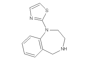 2-(2,3,4,5-tetrahydro-1,4-benzodiazepin-1-yl)thiazole