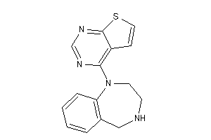 4-(2,3,4,5-tetrahydro-1,4-benzodiazepin-1-yl)thieno[2,3-d]pyrimidine