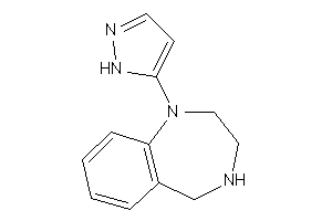 Image of 1-(1H-pyrazol-5-yl)-2,3,4,5-tetrahydro-1,4-benzodiazepine