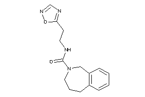 N-[2-(1,2,4-oxadiazol-5-yl)ethyl]-1,3,4,5-tetrahydro-2-benzazepine-2-carboxamide