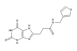 3-(2,6-diketo-3,7-dihydropurin-8-yl)-N-(3-furfuryl)propionamide