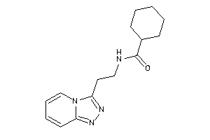 N-[2-([1,2,4]triazolo[4,3-a]pyridin-3-yl)ethyl]cyclohexanecarboxamide