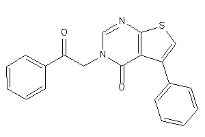 3-phenacyl-5-phenyl-thieno[2,3-d]pyrimidin-4-one