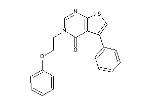 3-(2-phenoxyethyl)-5-phenyl-thieno[2,3-d]pyrimidin-4-one