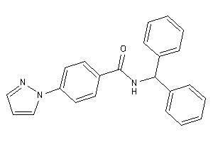 N-benzhydryl-4-pyrazol-1-yl-benzamide