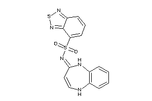 N-(1,5-dihydro-1,5-benzodiazepin-2-ylidene)piazthiole-4-sulfonamide