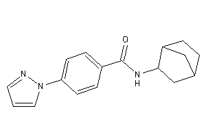 N-(2-norbornyl)-4-pyrazol-1-yl-benzamide