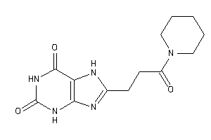 8-(3-keto-3-piperidino-propyl)-7H-xanthine