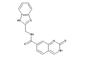 N-(1H-benzimidazol-2-ylmethyl)-2-thioxo-3H-quinazoline-7-carboxamide