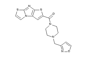 [4-(isoxazol-3-ylmethyl)piperazino]-BLAHyl-methanone