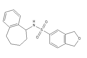 N-(6,7,8,9-tetrahydro-5H-benzocyclohepten-9-yl)phthalan-5-sulfonamide