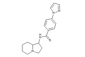 N-indolizidin-1-yl-4-pyrazol-1-yl-benzamide