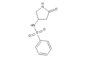 N-(5-ketopyrrolidin-3-yl)benzenesulfonamide