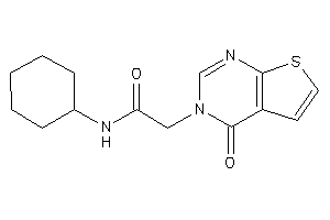 N-cyclohexyl-2-(4-ketothieno[2,3-d]pyrimidin-3-yl)acetamide