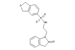 N-[2-(2-ketoindolin-1-yl)ethyl]phthalan-5-sulfonamide