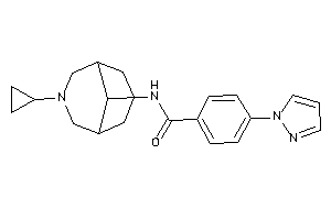 N-(7-cyclopropyl-7-azabicyclo[3.3.1]nonan-9-yl)-4-pyrazol-1-yl-benzamide