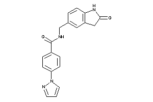 N-[(2-ketoindolin-5-yl)methyl]-4-pyrazol-1-yl-benzamide