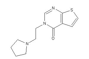 3-(2-pyrrolidinoethyl)thieno[2,3-d]pyrimidin-4-one