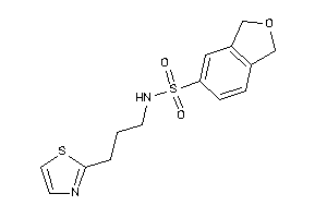 N-(3-thiazol-2-ylpropyl)phthalan-5-sulfonamide