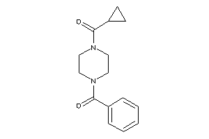 Image of (4-benzoylpiperazino)-cyclopropyl-methanone