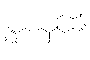 N-[2-(1,2,4-oxadiazol-5-yl)ethyl]-6,7-dihydro-4H-thieno[3,2-c]pyridine-5-carboxamide