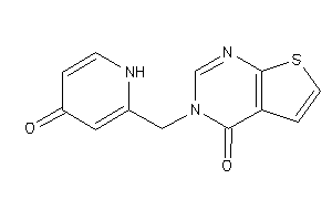 3-[(4-keto-1H-pyridin-2-yl)methyl]thieno[2,3-d]pyrimidin-4-one