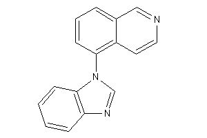 5-(benzimidazol-1-yl)isoquinoline