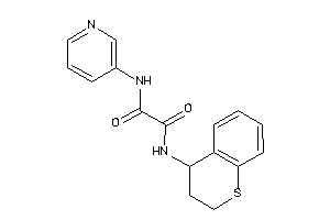 N'-(3-pyridyl)-N-thiochroman-4-yl-oxamide