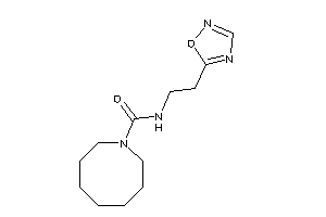 N-[2-(1,2,4-oxadiazol-5-yl)ethyl]azocane-1-carboxamide