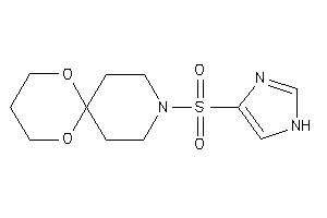3-(1H-imidazol-4-ylsulfonyl)-7,11-dioxa-3-azaspiro[5.5]undecane