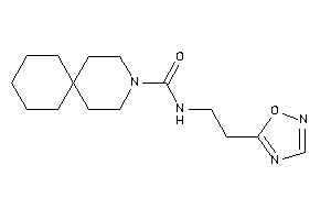 N-[2-(1,2,4-oxadiazol-5-yl)ethyl]-3-azaspiro[5.5]undecane-3-carboxamide