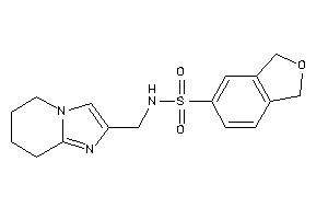 N-(5,6,7,8-tetrahydroimidazo[1,2-a]pyridin-2-ylmethyl)phthalan-5-sulfonamide