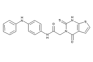 N-(4-anilinophenyl)-2-(4-keto-2-thioxo-1H-thieno[2,3-d]pyrimidin-3-yl)acetamide