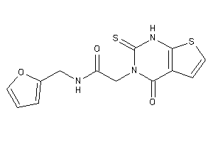 N-(2-furfuryl)-2-(4-keto-2-thioxo-1H-thieno[2,3-d]pyrimidin-3-yl)acetamide