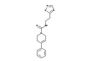 N-[2-(1,2,4-oxadiazol-5-yl)ethyl]-4-phenyl-3,6-dihydro-2H-pyridine-1-carboxamide