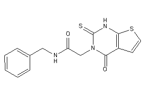 N-benzyl-2-(4-keto-2-thioxo-1H-thieno[2,3-d]pyrimidin-3-yl)acetamide