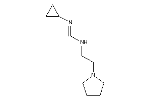 N'-cyclopropyl-N-(2-pyrrolidinoethyl)formamidine