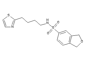 N-(4-thiazol-2-ylbutyl)phthalan-5-sulfonamide