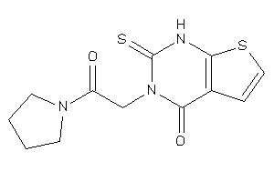 3-(2-keto-2-pyrrolidino-ethyl)-2-thioxo-1H-thieno[2,3-d]pyrimidin-4-one