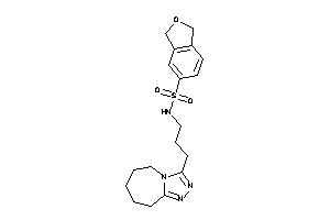 N-[3-(6,7,8,9-tetrahydro-5H-[1,2,4]triazolo[4,3-a]azepin-3-yl)propyl]phthalan-5-sulfonamide