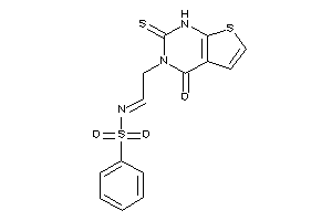 N-[2-(4-keto-2-thioxo-1H-thieno[2,3-d]pyrimidin-3-yl)ethylidene]benzenesulfonamide