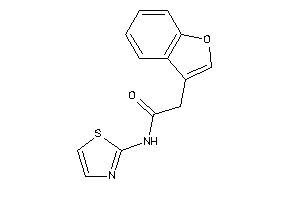 Image of 2-(benzofuran-3-yl)-N-thiazol-2-yl-acetamide