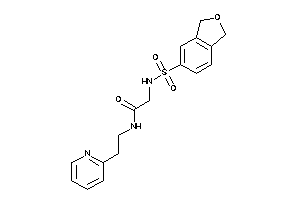 2-(phthalan-5-ylsulfonylamino)-N-[2-(2-pyridyl)ethyl]acetamide