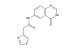 N-(4-keto-3H-quinazolin-6-yl)-2-thiazol-4-yl-acetamide