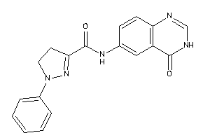 N-(4-keto-3H-quinazolin-6-yl)-1-phenyl-2-pyrazoline-3-carboxamide