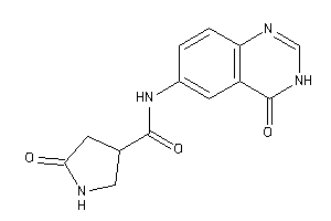 5-keto-N-(4-keto-3H-quinazolin-6-yl)pyrrolidine-3-carboxamide